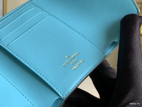 9 LOUIS VUITTON COMPACT WALLET PONT 0804